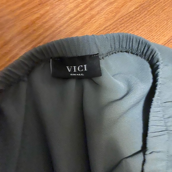 grey strapless jumpsuit - Picture 3 of 3